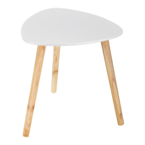 Stolik kawowy TRIO mały biały